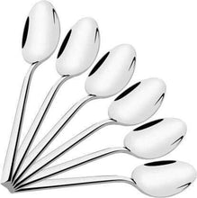 Load image into Gallery viewer, 6-Piece Stainless Steel Dinner Spoons - 20.5 cm
