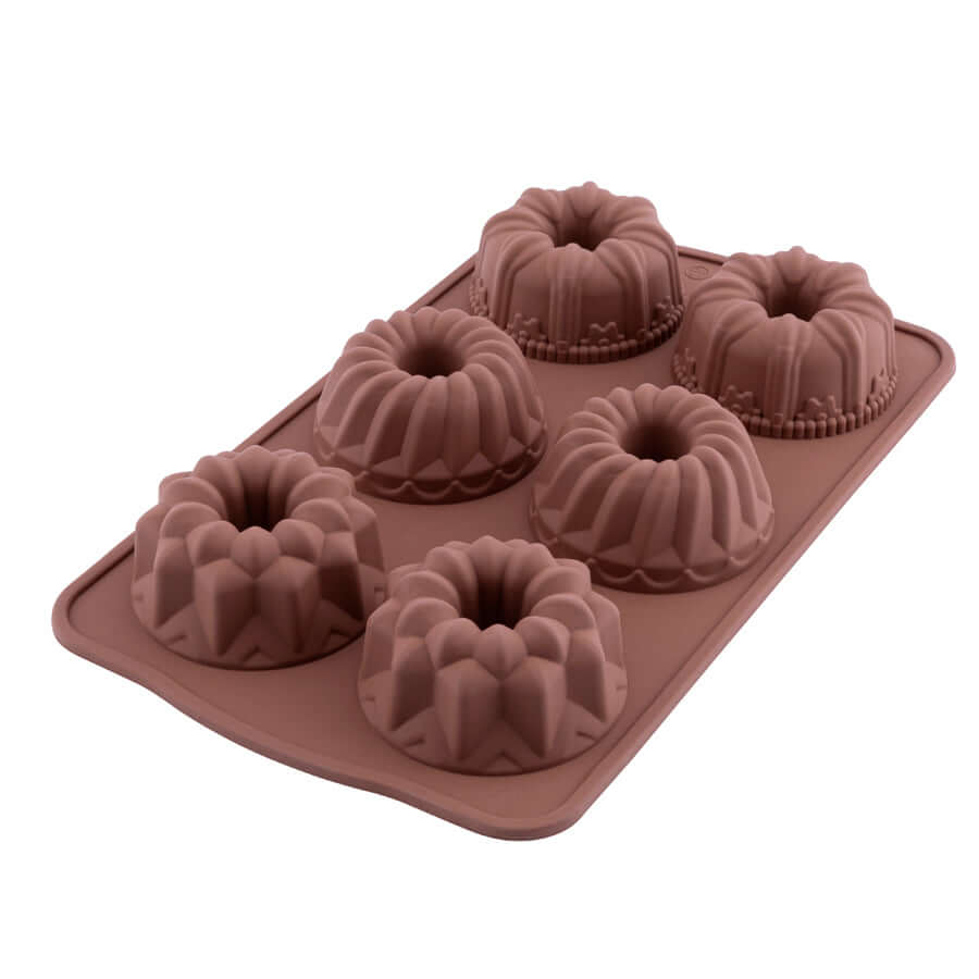 Cake and Cookie Molds - 6 Piece Mixed Cake and Cookie Mold