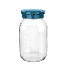 تحميل الصورة في عارض المعرض، Glass Jar - 3000 ml. Glass jar With Airtight Lid (Medium)
