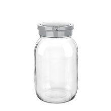 تحميل الصورة في عارض المعرض، Glass Jar - 3000 ml. Glass jar With Airtight Lid (Medium)
