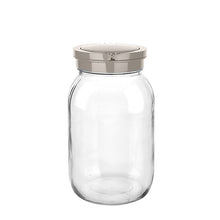 تحميل الصورة في عارض المعرض، Glass Jar - 3000 ml. Glass jar With Airtight Lid (Medium)
