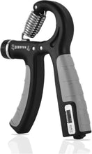 تحميل الصورة في عارض المعرض، Adjustable Hand Grip and Forearm Strengthener with a Resistance Range of 10-60 kg
