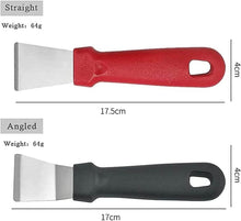 Load image into Gallery viewer, Multi-Purpose Stainless Steel Kitchen Spatula - Ice Removal Shovel, Cleaning Scraper, Degrease Tool - Angled
