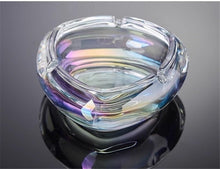 Load image into Gallery viewer, 1 Pcs Portable Modern Ashtray - Clear Crystal Glass Smooth for Cigarettes - 11 * 6 cm
