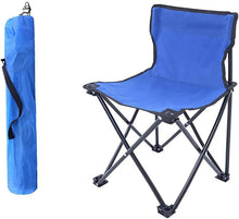 Load image into Gallery viewer, 1 Portable Folding Camping Chair with Carry Bag | Compact &amp; Lightweight Outdoor Seat for Picnics, Fishing &amp; Beach
