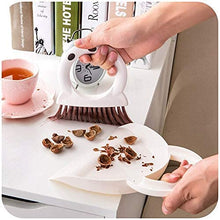Load image into Gallery viewer, Plastic Cleaning Broom Brush &amp; Dustpan Set Desktop Broom Sweep Cleaning Brush Dust Pan Car Keyboard Cleaning Household
