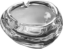 Load image into Gallery viewer, 1 Pcs Portable Modern Ashtray - Clear Crystal Glass Smooth for Cigarettes - 11 * 6 cm
