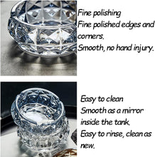 Load image into Gallery viewer, 1 Pcs Portable Modern Ashtray - Geometry Crystal Glass for Cigarettes - 12 * 5 cm
