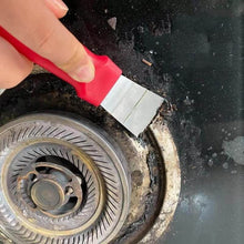 Load image into Gallery viewer, Multi-Purpose Stainless Steel Kitchen Spatula - Ice Removal Shovel, Cleaning Scraper, Degrease Tool - Angled
