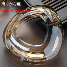 Load image into Gallery viewer, 1 Pcs Portable Modern Ashtray - Clear Crystal Glass Smooth for Cigarettes - 11 * 6 cm
