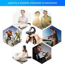 تحميل الصورة في عارض المعرض، Adjustable Hand Grip and Forearm Strengthener with a Resistance Range of 10-60 kg
