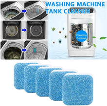 Load image into Gallery viewer, Washing Machine Cleaning Tablets | Deodorizer for Front and Top Loading Machines - Pack of 12
