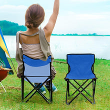 Load image into Gallery viewer, 1 Portable Folding Camping Chair with Carry Bag | Compact &amp; Lightweight Outdoor Seat for Picnics, Fishing &amp; Beach
