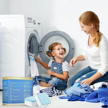 Load image into Gallery viewer, Washing Machine Cleaning Tablets | Deodorizer for Front and Top Loading Machines - Pack of 12
