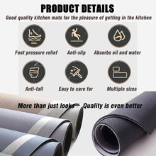 تحميل الصورة في عارض المعرض، Anti-Slip Mats - Non-Slip Rubber Bathroom Mat  - Set of 2 ( 45 x 75 cm ) &amp; ( 45 x 150 cm )
