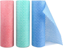 Load image into Gallery viewer, Cleaning Cloth/Sponge - Cleaning Cloth Roll – 50 Pcs Multipurpose &amp; Disposable Cloth | 25 x 30 cm
