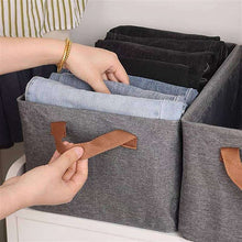 Load image into Gallery viewer, Clothes Organizer – Foldable Storage Box for Storage (Large)
