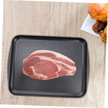 Load image into Gallery viewer, 1 Pc | Multifunctional Thawing Plate Defrosting Plate for Meat Kitchenware Scratch Easy to Clean with pork chop.
