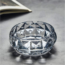 Load image into Gallery viewer, 1 Pcs Portable Modern Ashtray - Geometry Crystal Glass for Cigarettes - 12 * 5 cm
