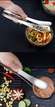 تحميل الصورة في عارض المعرض، 25cm Stainless Steel 2-in-1 Spatula Tongs | Slotted Fish Turner &amp; Steak Gripper - Silver
