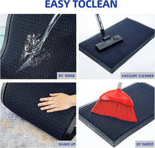 Load image into Gallery viewer, 45 x 75 cm High Elasticity Outdoor Doormat – Non-Slip &amp; Durable Dirt Trapper Mat (Blue)
