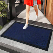 Load image into Gallery viewer, 45 x 75 cm High Elasticity Outdoor Doormat – Non-Slip &amp; Durable Dirt Trapper Mat (Blue)
