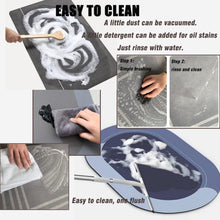 تحميل الصورة في عارض المعرض، Anti-Slip Mats - Non-Slip Rubber Bathroom Mat  - Set of 2 ( 45 x 75 cm ) &amp; ( 45 x 150 cm )
