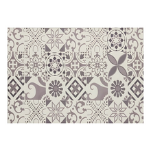 Load image into Gallery viewer, Anti-Slip Rubber Mat – 4mm Thick, Heavy-Duty Comfort Rug for Kitchen &amp; Bathroom - (60 x 40 cm, 1 Piece) - Moroccan Tiles Design
