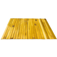 تحميل الصورة في عارض المعرض، Wooden cutting board with a natural bamboo pattern on a white background
