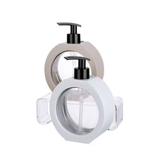 Load image into Gallery viewer, Beige and white ring-frame soap dispensers
