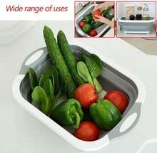 Load image into Gallery viewer, Chopping Board - Multipurpose Bowl - 3 in 1 Bowl ( Bowl - Chopping Board - Sink Rack )
