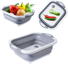 Load image into Gallery viewer, Chopping Board - Multipurpose Bowl - 3 in 1 Bowl ( Bowl - Chopping Board - Sink Rack )
