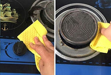 Load image into Gallery viewer, Cleaning Cloth - Super Absorbent Reusable Cellulose Sponge Cloths - Set of 3
