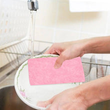 Load image into Gallery viewer, Cleaning Cloth/Sponge - Oil Cloth Roll – 25 Pcs Multipurpose &amp; Disposable | 25 x 25 cm
