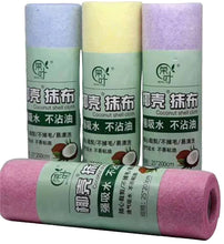 Load image into Gallery viewer, Cleaning Cloth/Sponge - Oil Cloth Roll – 25 Pcs Multipurpose &amp; Disposable | 25 x 25 cm
