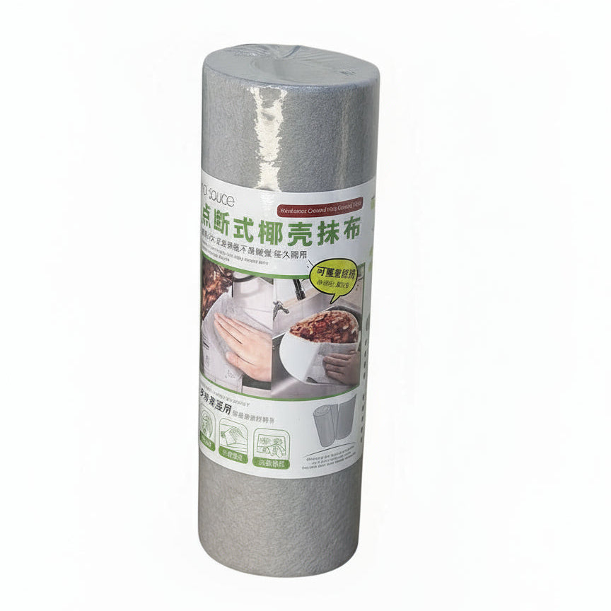 Cleaning Cloth/Sponge - Oil Cloth Roll – 25 Pcs Multipurpose & Disposable | 25 x 25 cm