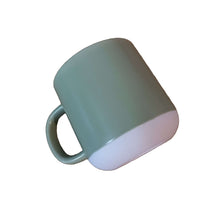Load image into Gallery viewer, Green mug on a wooden surface

