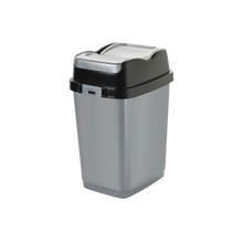 Load image into Gallery viewer, Dustbin with Double Swing Lid - 18 Liters Garbage Bin
