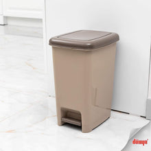 Load image into Gallery viewer, Dustbin with Pedal - 15 Liters Slim Garbage Bin
