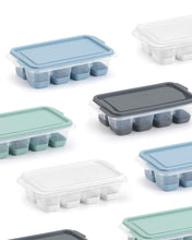 Load image into Gallery viewer, Ice Cube Tray Mini with Removable Cover and silicon bottom
