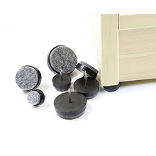 Load image into Gallery viewer, Felt Furniture Pads - Nail-on Slider Glide Pad - Floor Protector for Wooden Furniture (15 Pcs x 3.0 cm Diameter)
