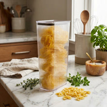 Load image into Gallery viewer, Airtight Acrylic Food Container 2800ml | Rectangular Pantry Jar
