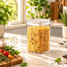 تحميل الصورة في عارض المعرض، Clear plastic containers with pasta on a marble surface

