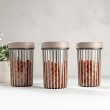 Load image into Gallery viewer, Food Storage Containers Set of 3 | 1100ml Screw-Lid Boxes
