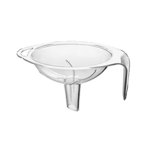 Load image into Gallery viewer, Clear plastic funnel on a white background
