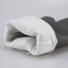 Load image into Gallery viewer, Gloves - Heat Resistant Cotton Padded Silicone Glove
