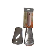 تحميل الصورة في عارض المعرض، Graters - Stainless Steel Cheese Grater - Stainless Steel Grater with Handle &amp; Covering Lid
