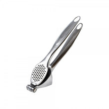 تحميل الصورة في عارض المعرض، Metallic garlic press on a white background
