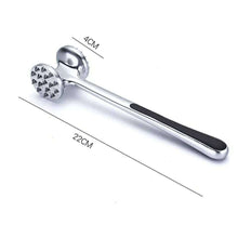 Load image into Gallery viewer, Metal mace with measurement details on a white background
