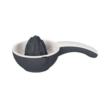 Load image into Gallery viewer, Gray and white manual juicer on a white background
